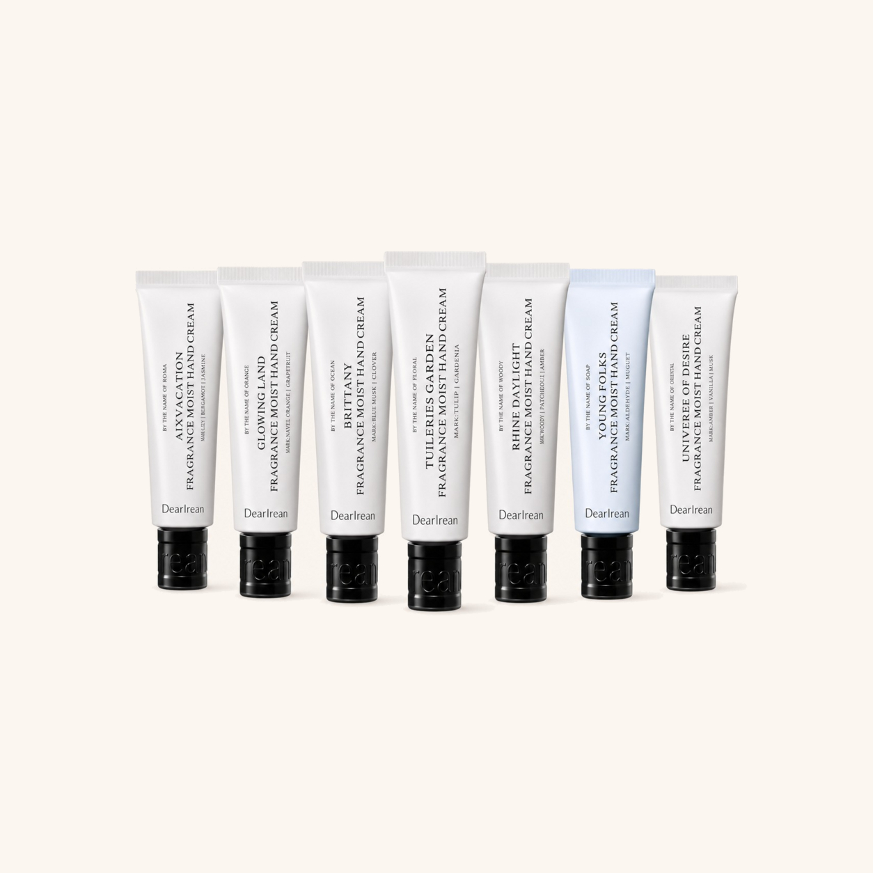 Fragrance Moisturizing Hand Cream 10 mL x 7