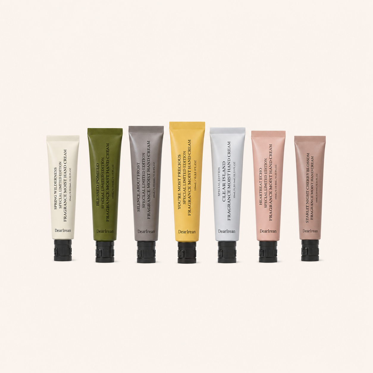 Fragrance Moist Hand Cream Set · Limited Edition 10 mL x 7