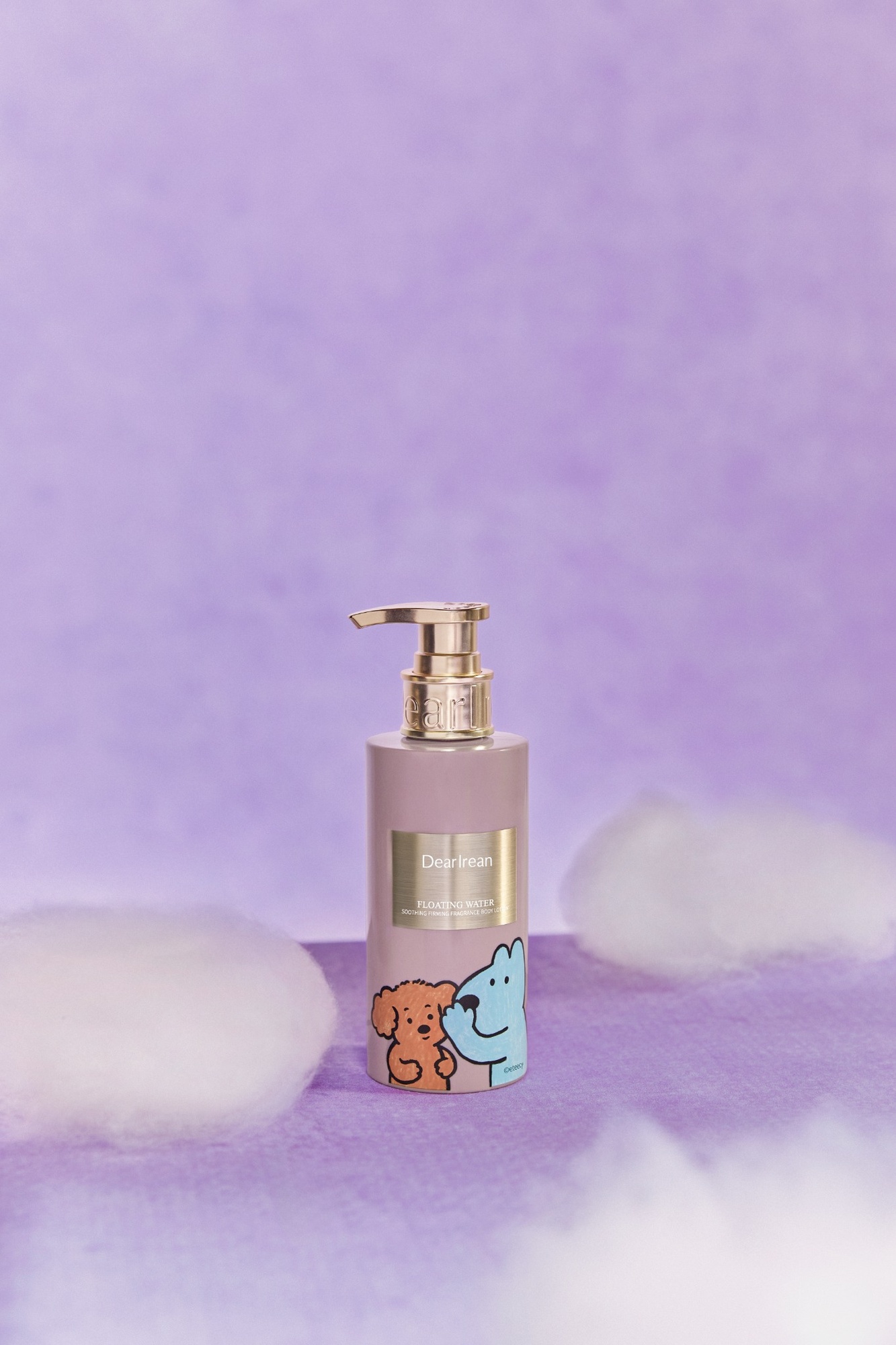 Floating Water Soothing Firming Fragrance Body Lotion · Dog Design 185 mL