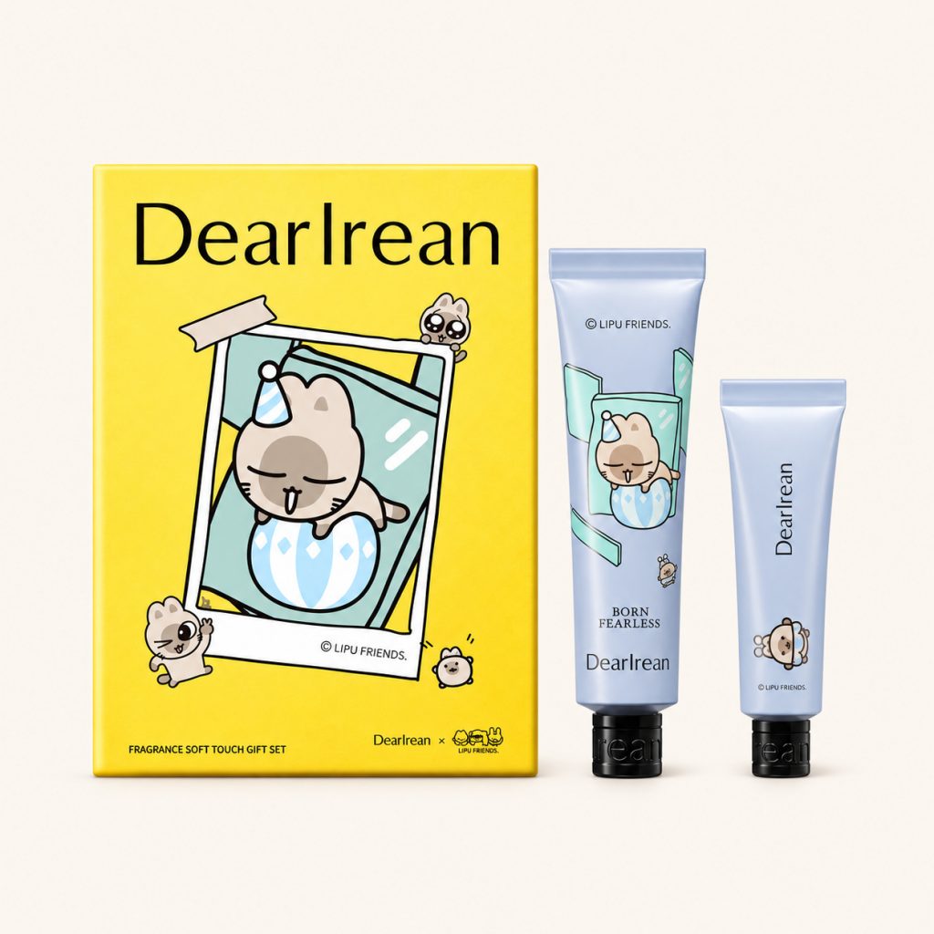 Born Fearless × LIPU FRIENDS Hand Cream Gift Set · 35ml +12ml