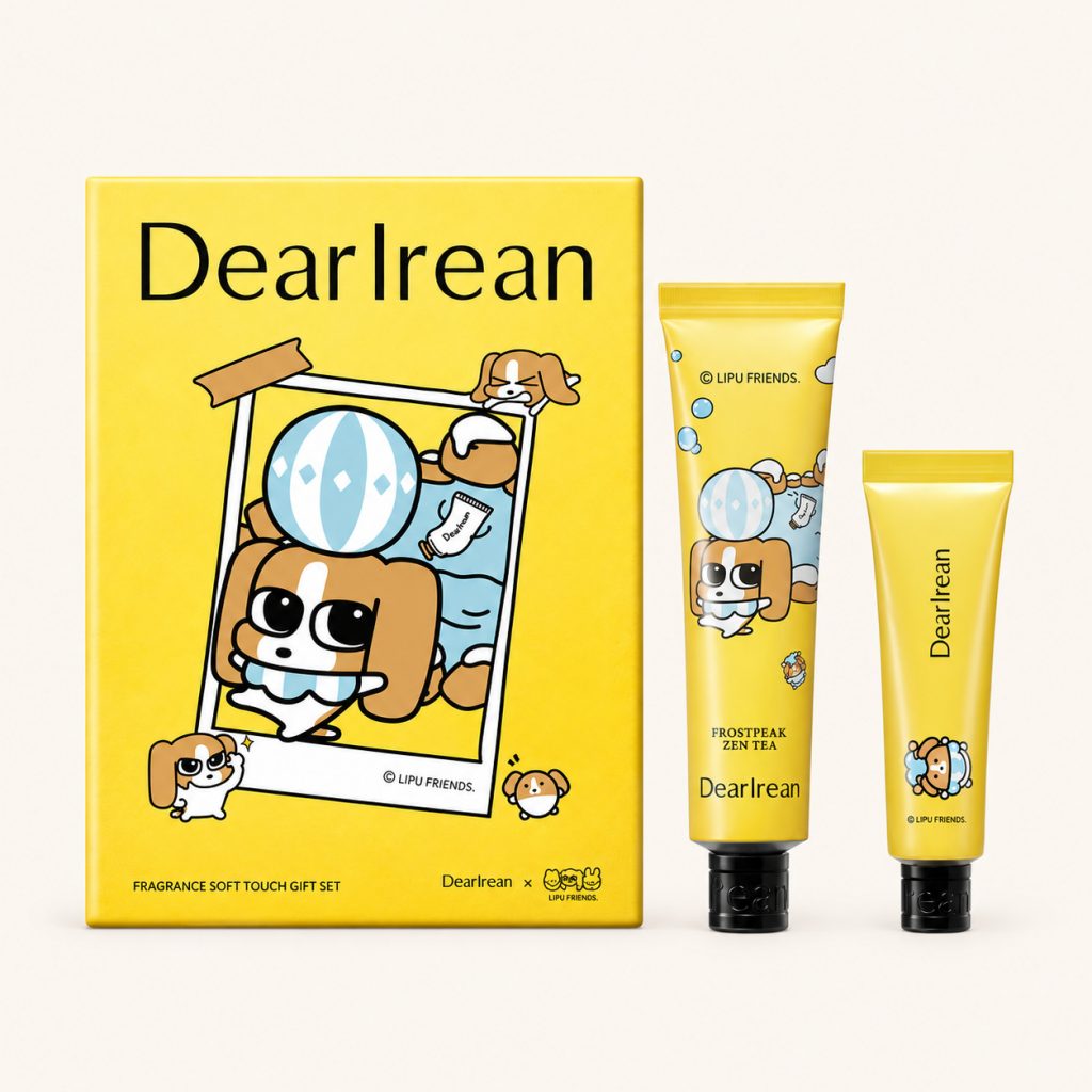 Frostpeak Zen Tea × LIPU FRIENDS Hand Cream Gift Set · 35ml +12ml